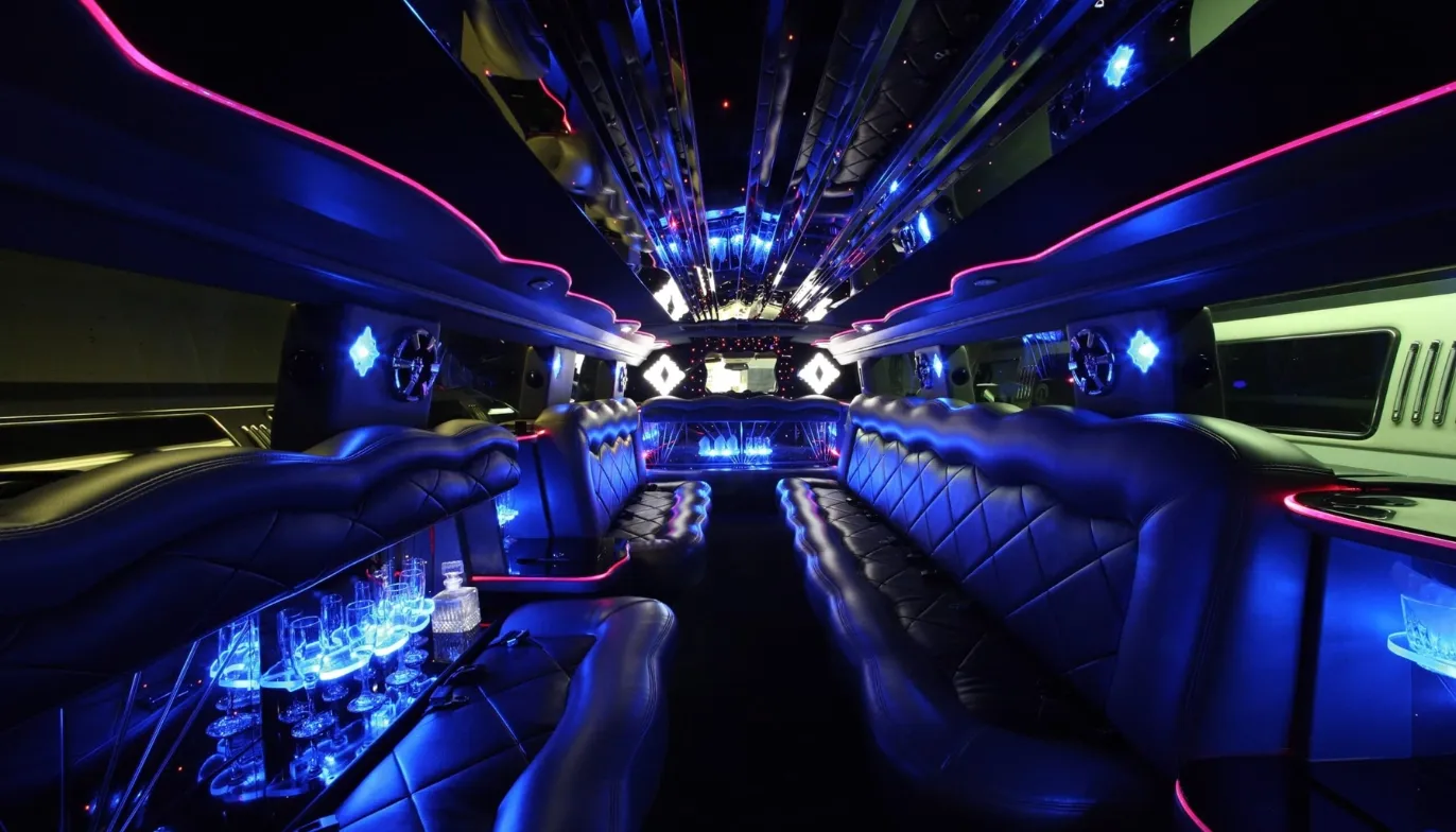 White Hummer Limousine